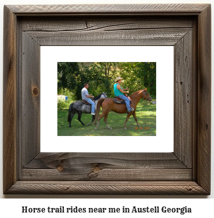 horse trail rides near me in Austell, Georgia